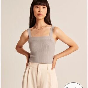 Abercrombie Ottoman Tank - Grey